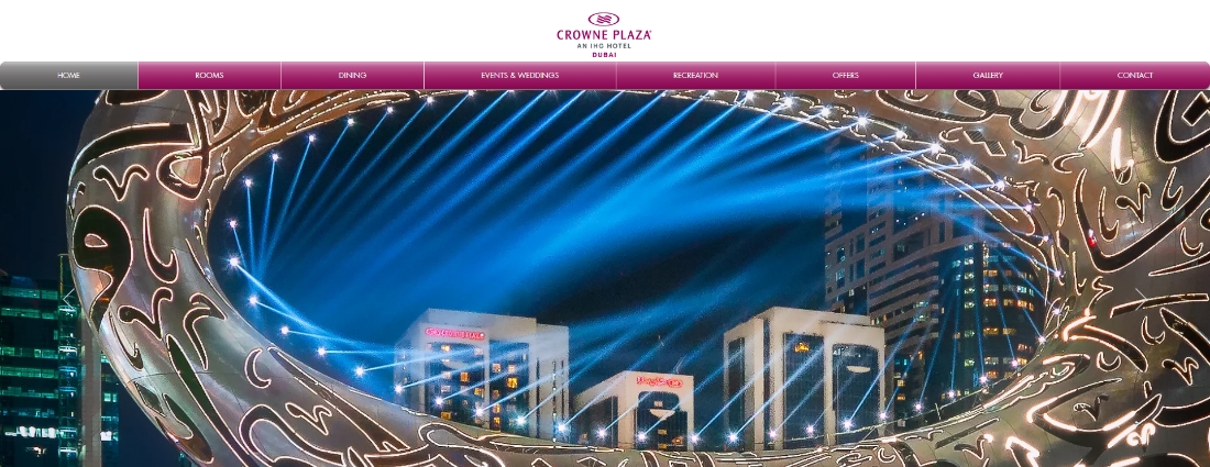 The Crown Plaza Dubai - Hotel near WTC - GITEX Global Location